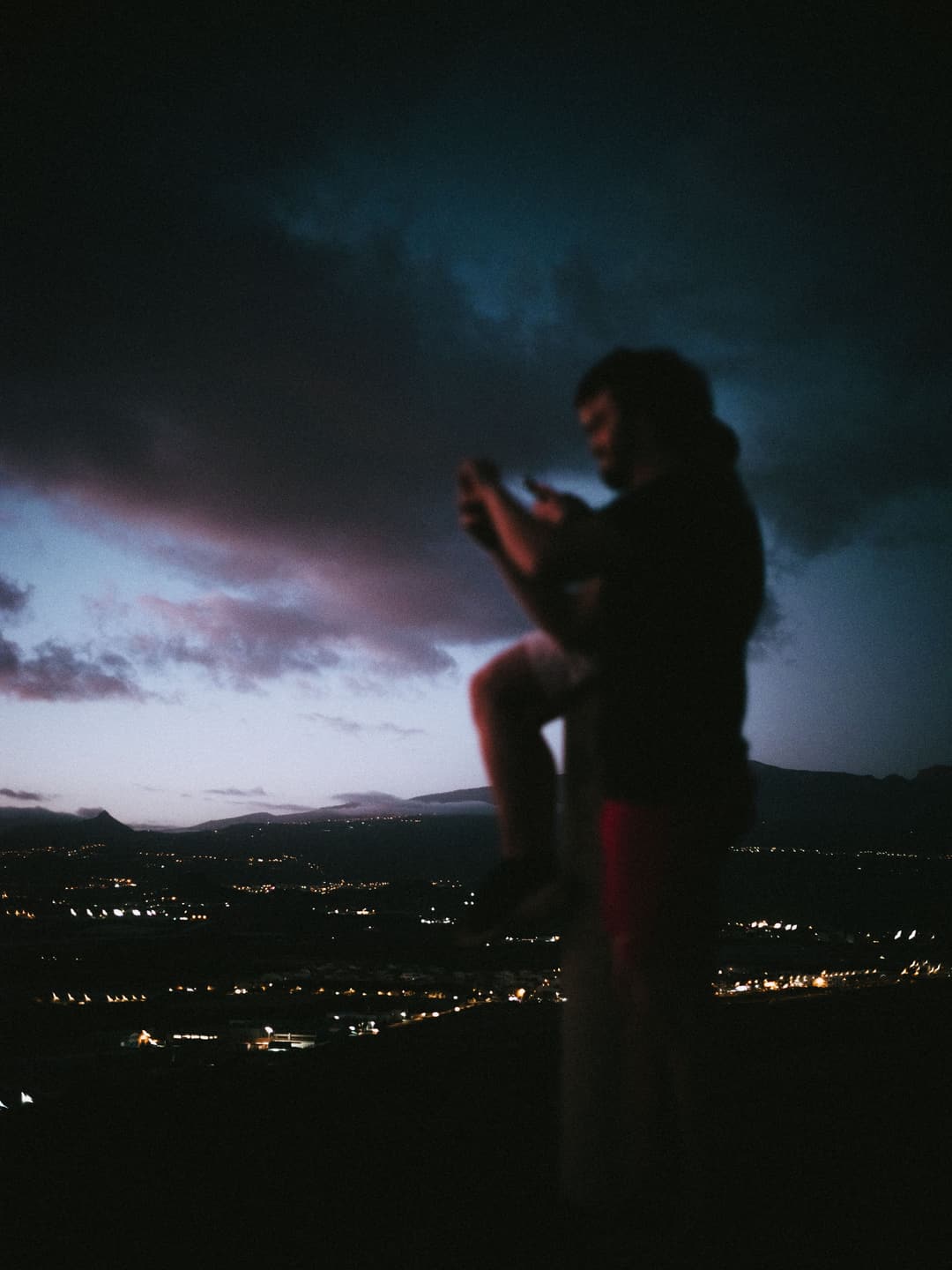 EVENING VIBES - clouds, landscape, moon - photograph 8 of 10 by Marco Meyer, 2022