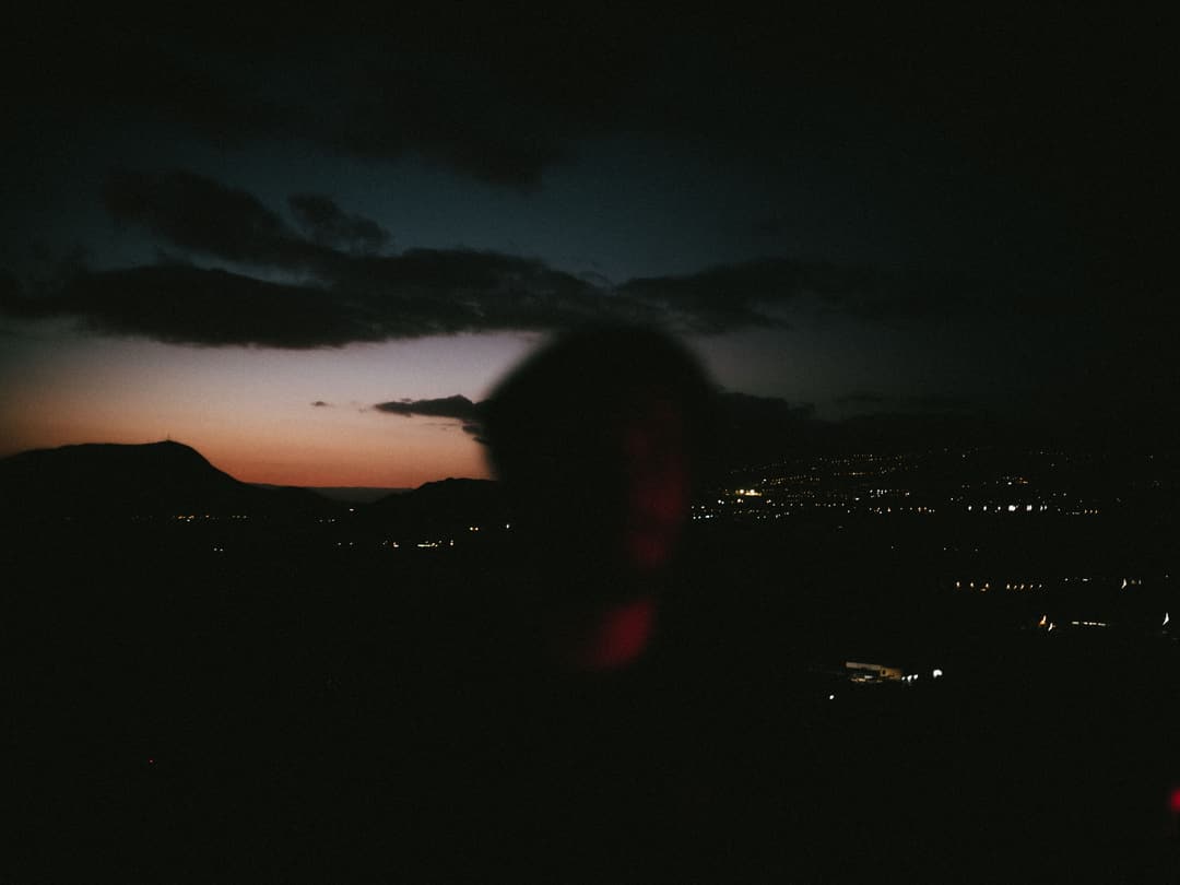 EVENING VIBES - clouds, landscape, moon - photograph 9 of 10 by Marco Meyer, 2022